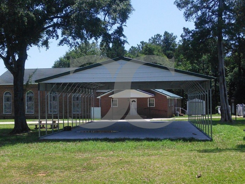 Carport | Vertical Roof | 30W x 51L x 10H` | 2 Gables | 2 18 Carport | Vertical Roof | 30W x 51L x 10H` | 2 Gables | 2 18