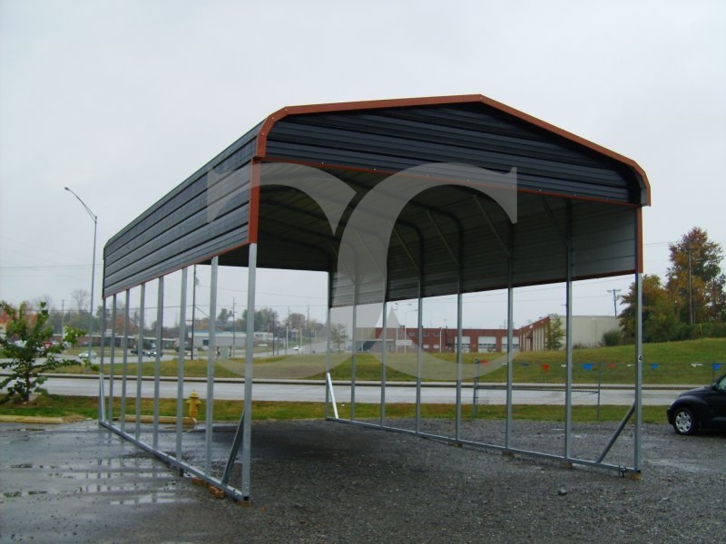 Carport | Regular Roof | 20W x 36L x 12H | RV Motorhome Carport Shelter Carport | Regular Roof | 20W x 36L x 12H | RV Motorhome Carport Shelter