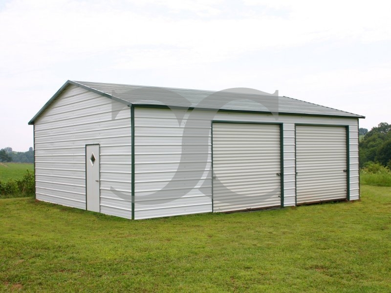 Garage | Boxed Eave Roof | 24W x 31L x 10H | Side Entry Worskhop Garage | Boxed Eave Roof | 24W x 31L x 10H | Side Entry Worskhop